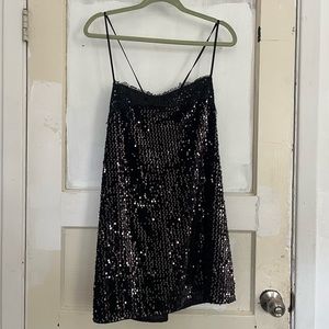 Sequin Free People dress NWT